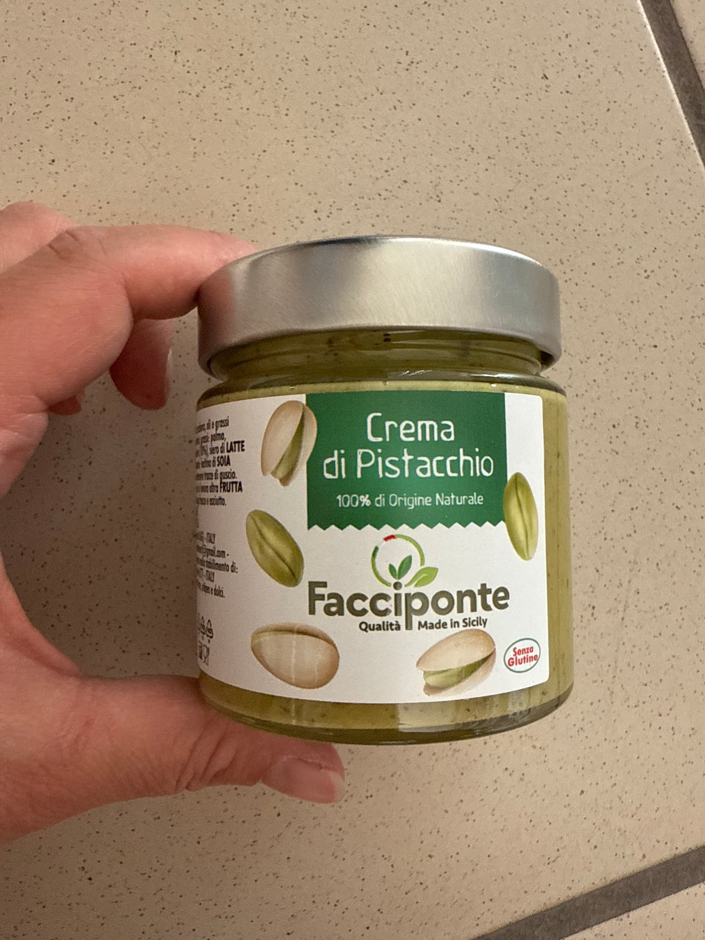 Facciponte Crema di Pistacchio 190 Gr