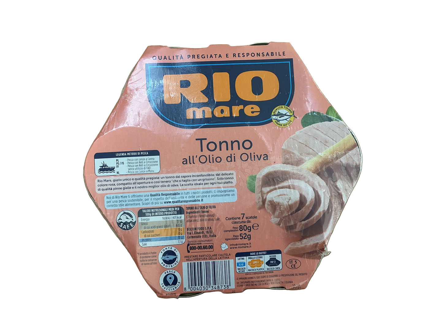 Rio Mare Tonno 3/7er