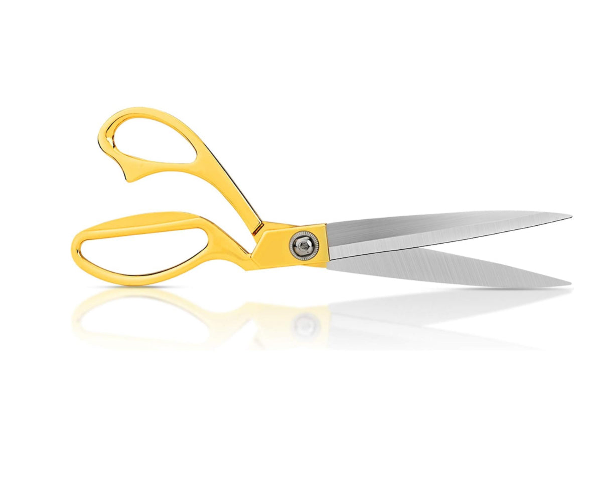 Pizzaschere Gold (aus Edelstahl )