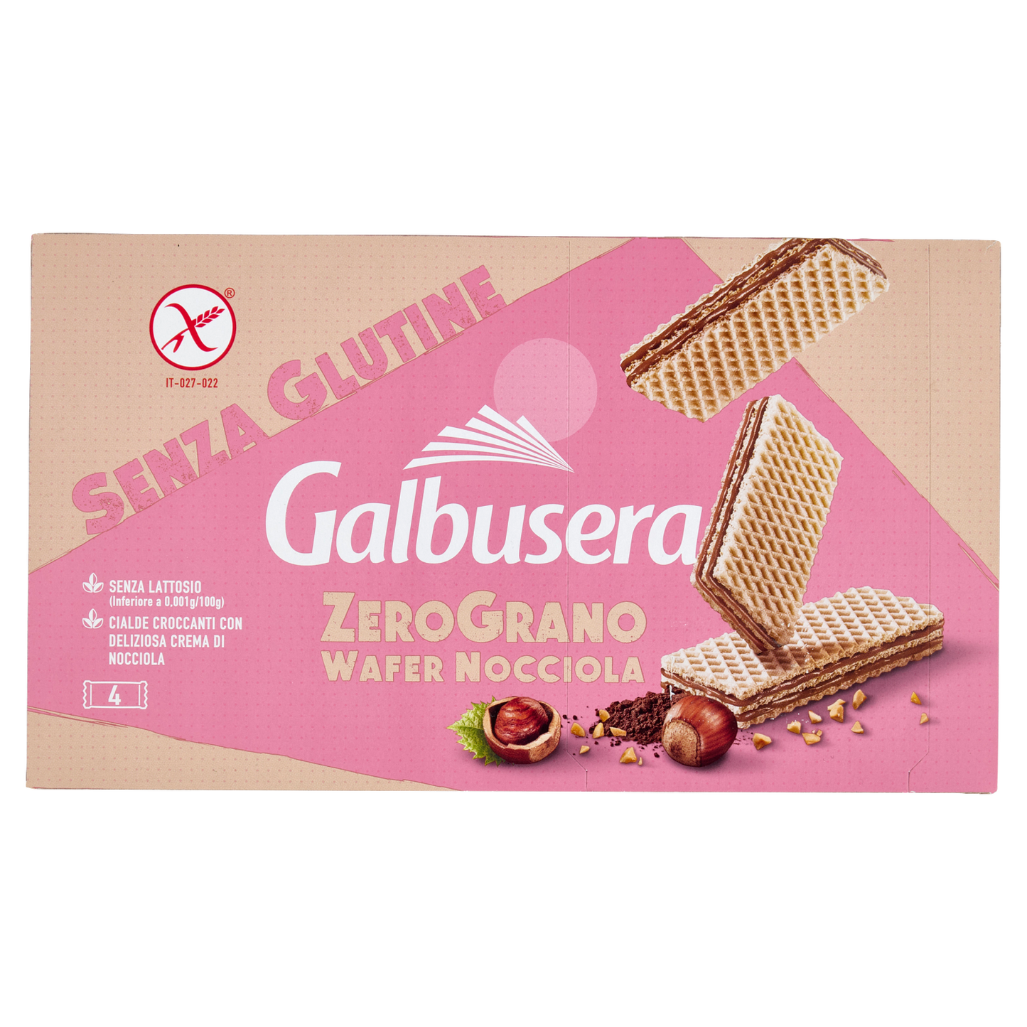 Waffeln mit Schokolade Zerograno
