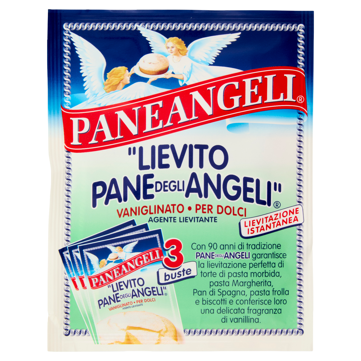 Paneangeli Lievito vanigliato per dolci 3x16g