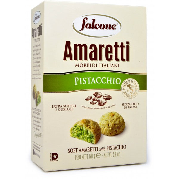 Falcone Amaretti Morbidi d'abruzzo Pistacchio 170gr