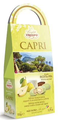 CRISPO CONF CIOCCOMANDORLA RIC PERA CAPRI 150 g