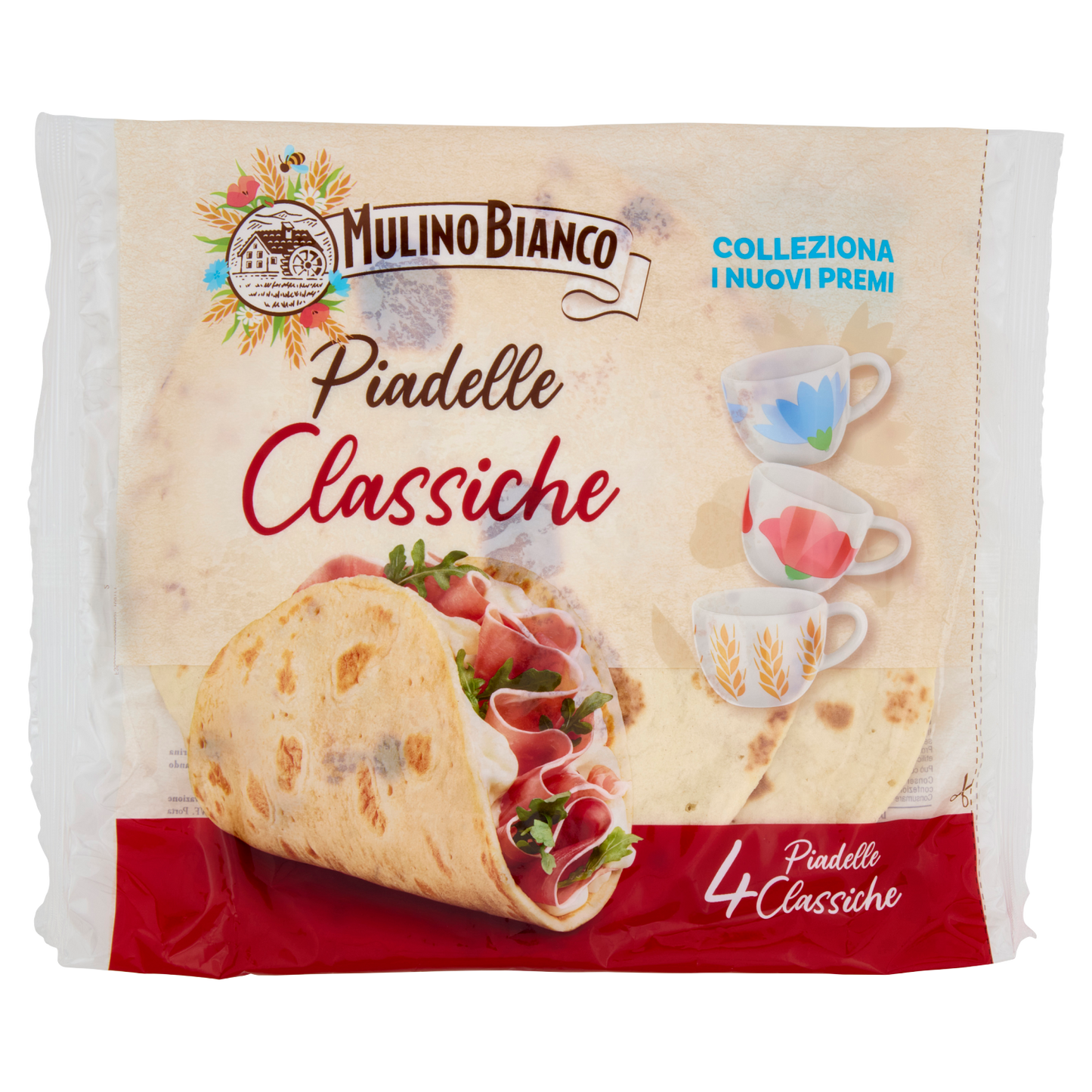 MULINO BIANCO PIADELLE CLASSICHE X4 300 GR