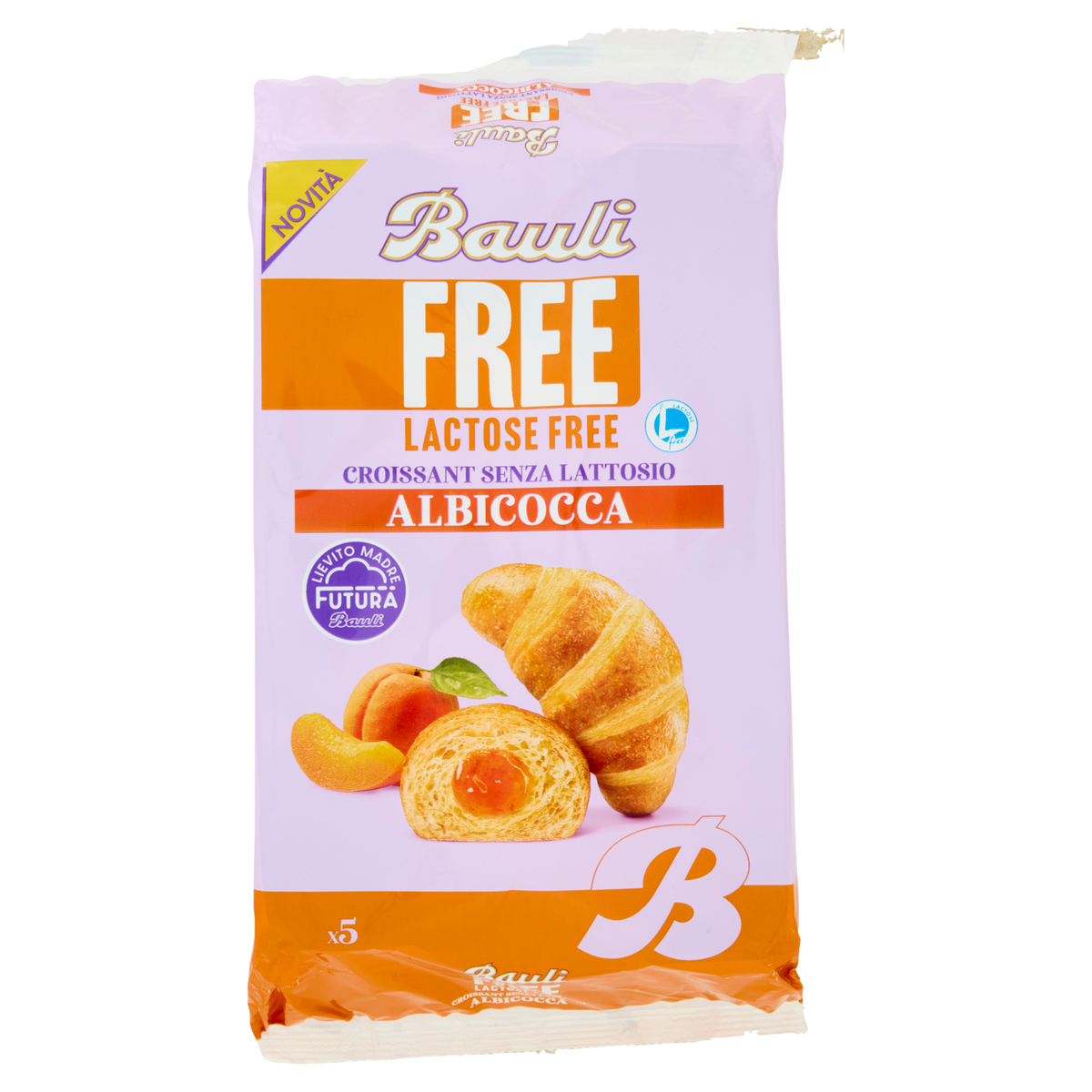 BAULI CROISSANT ALBICOCCA LACTOSE FREE