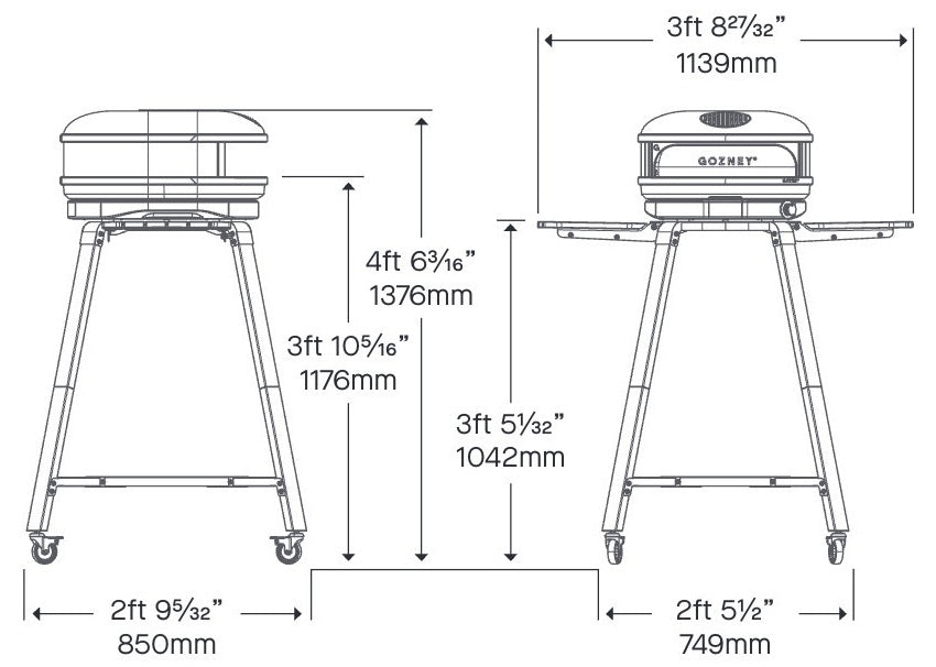 Gozney Arc und Arc XL Stand / Untergestell