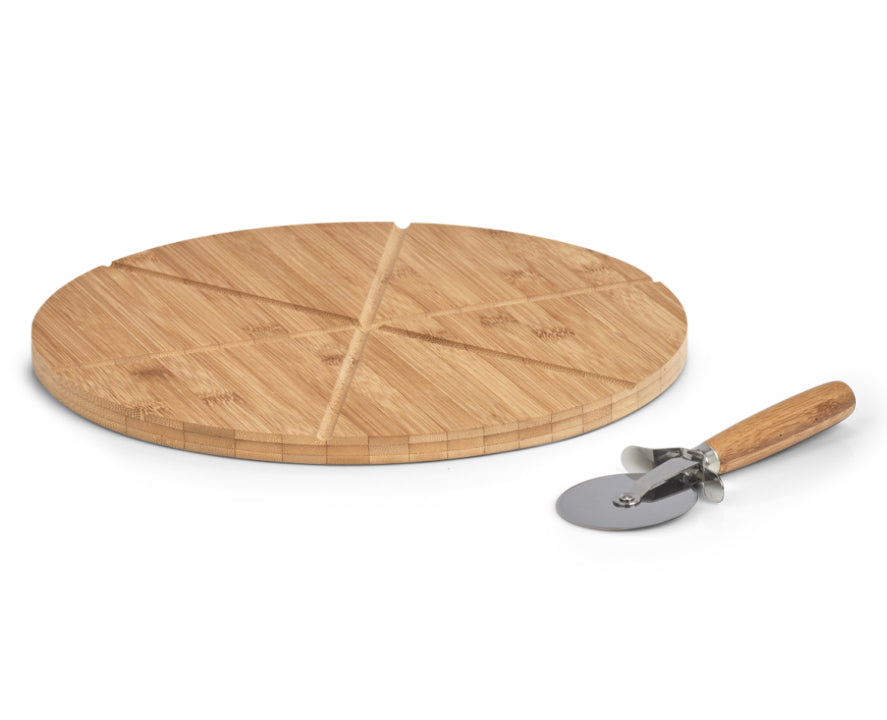 Pizzabrett und Schneider