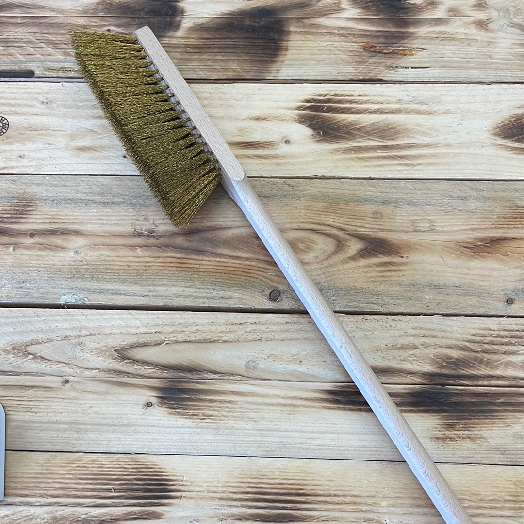 Messing Bürste für Ofen