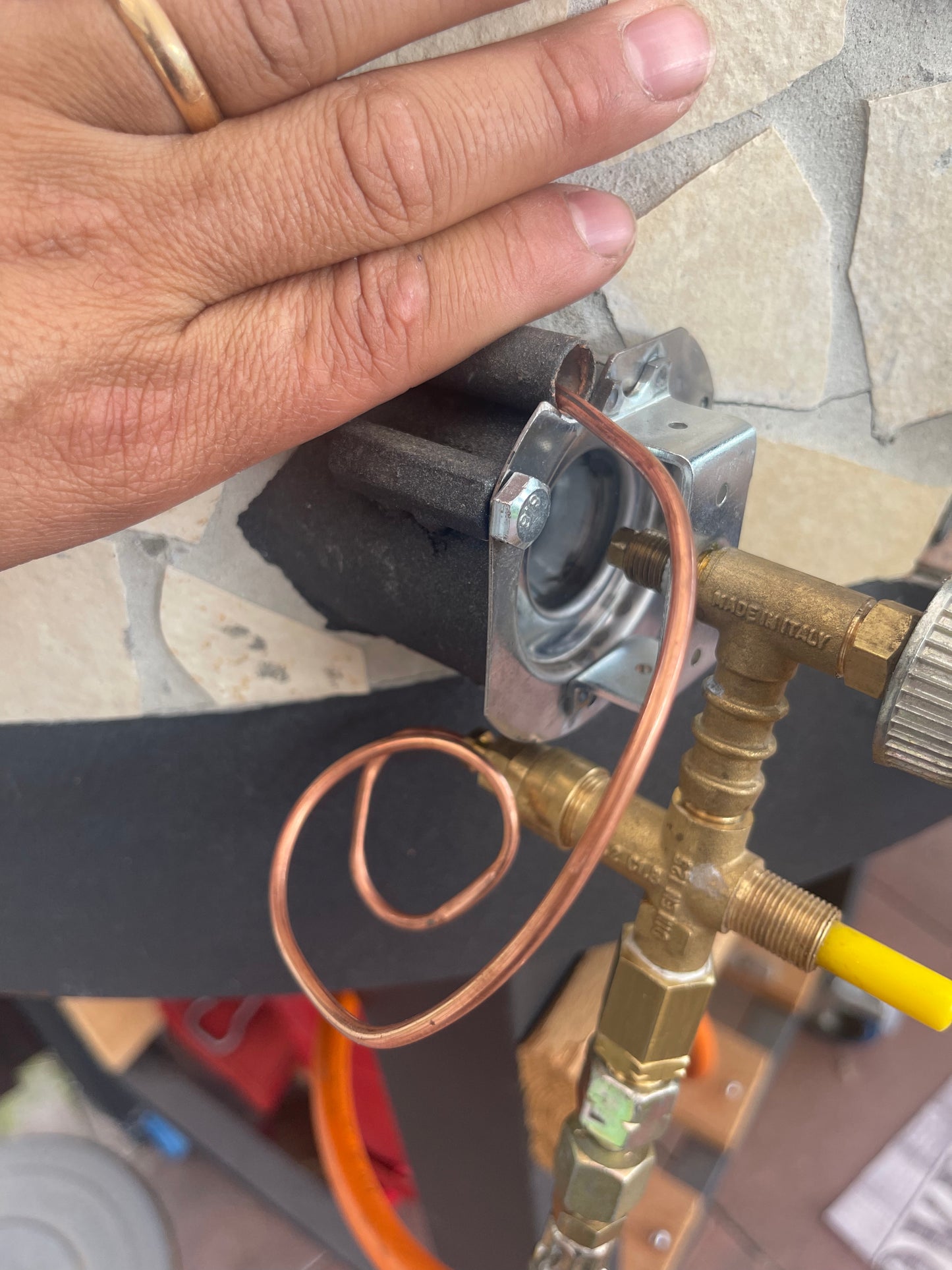 Thermoelement Kuppelofen