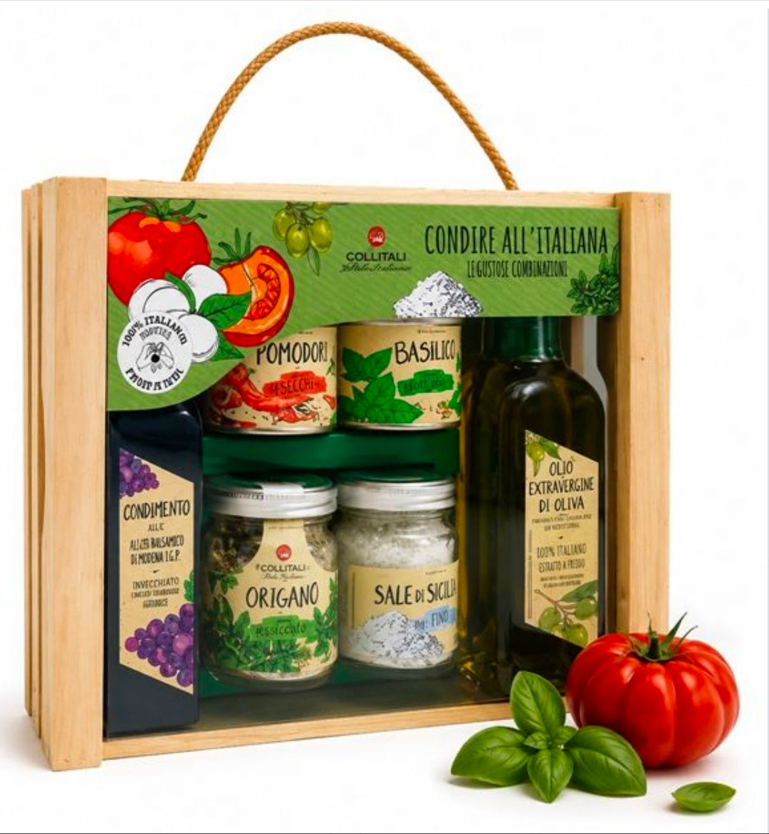 COLLITALI CONDIRE
ALL'ITALIANA BOX
GR91 + 200ML