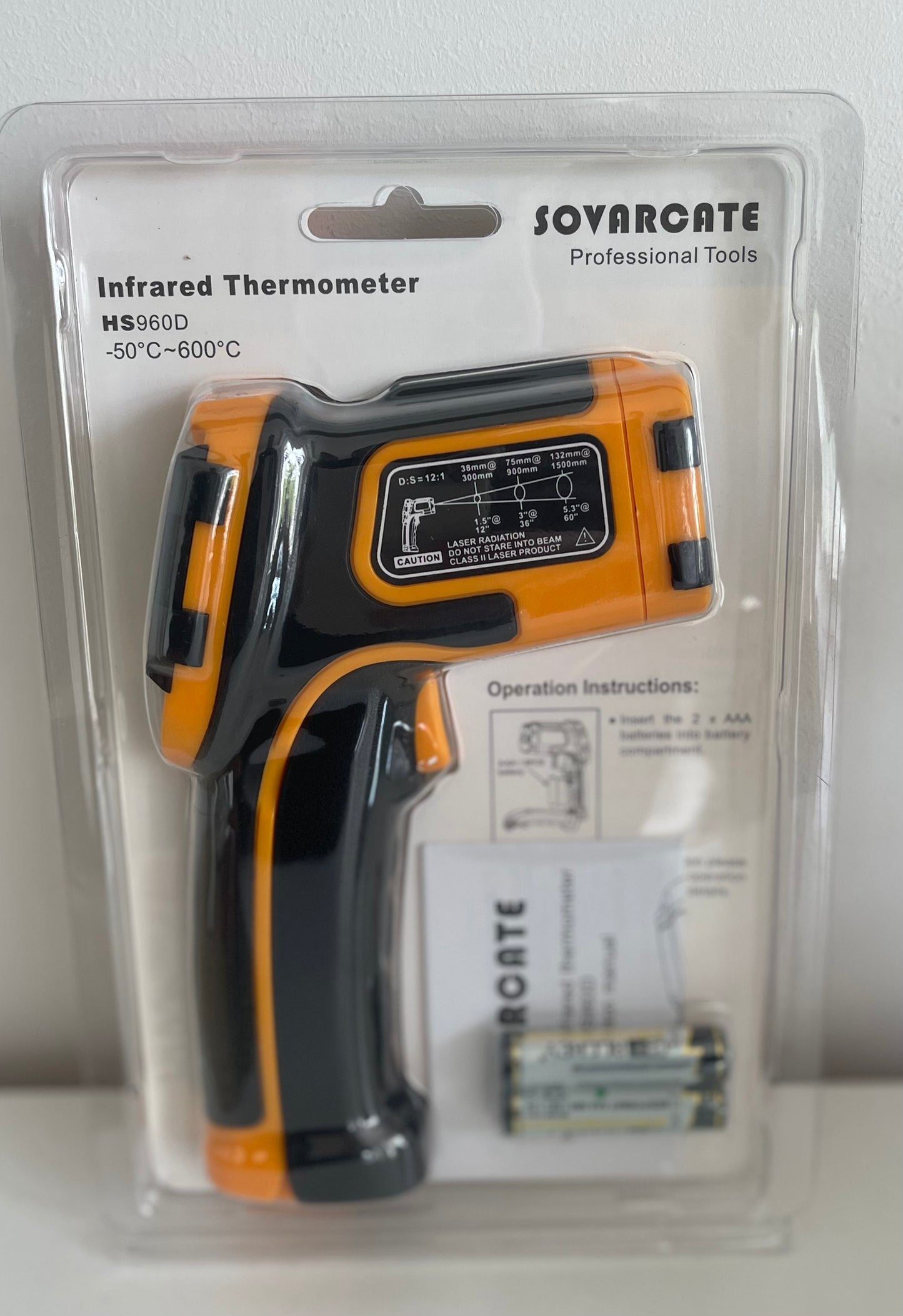 Infrarot Temperatur-Messgerät