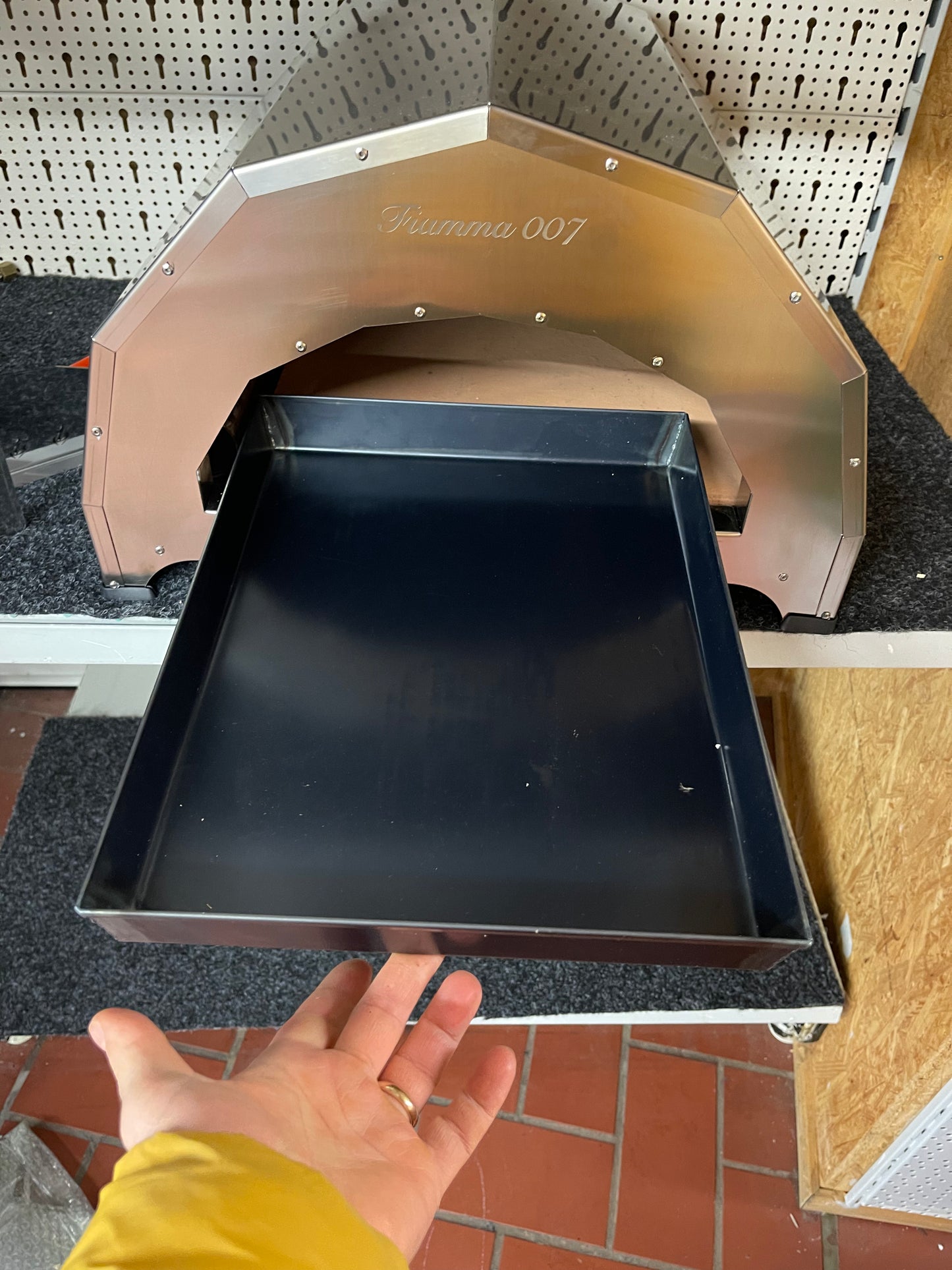 Blau Blech für Ofen (Pizza in Teglia)