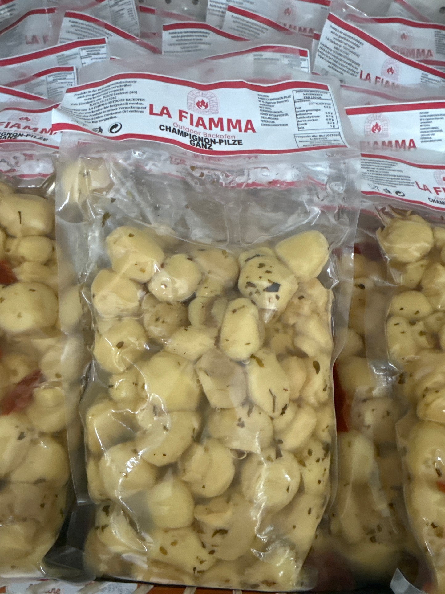 Eingelegte Champignons-Pilze 500 g