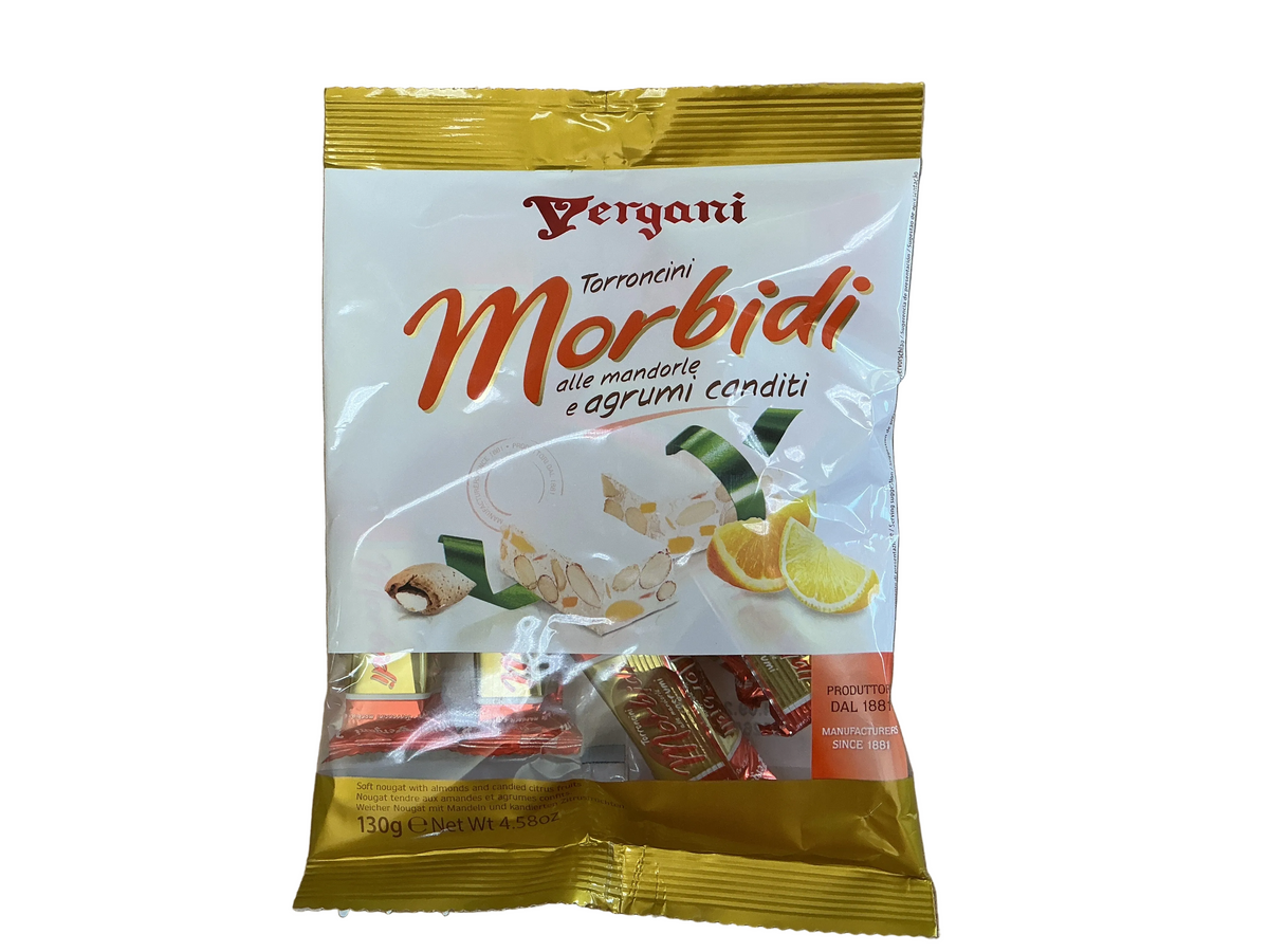 Vergani Torroncini Morbidi alla Mandorla – 130 g