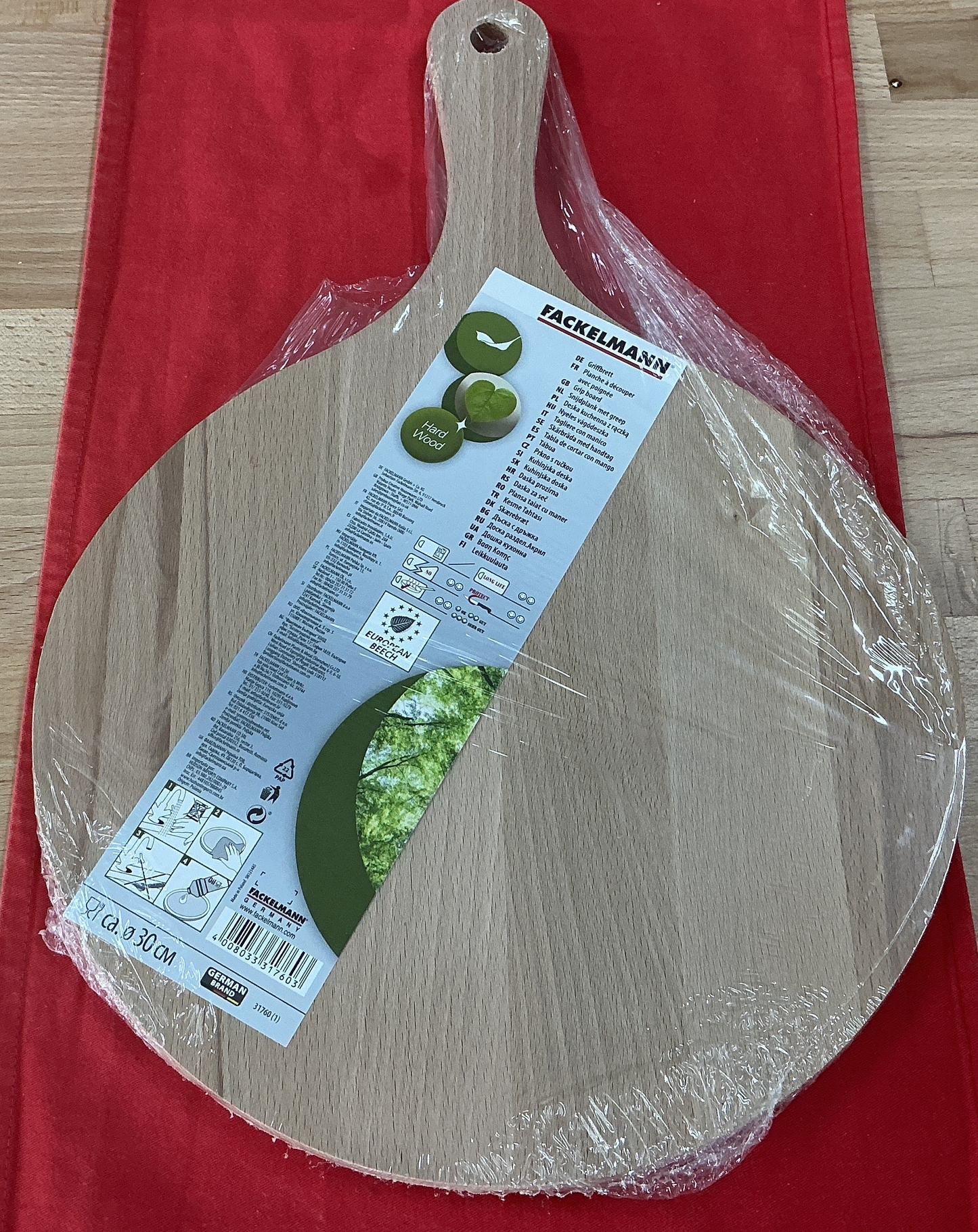 Holz Griffbrett 30cm