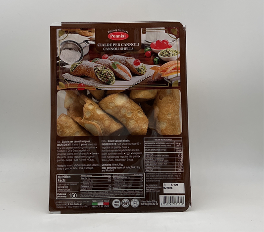 Cialde per cannoli Pennisi mignon 250g