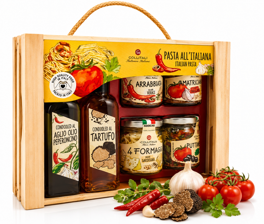 Pasta all’Italiana Geschenkbox – Italienisches Gourmet-Geschenkset