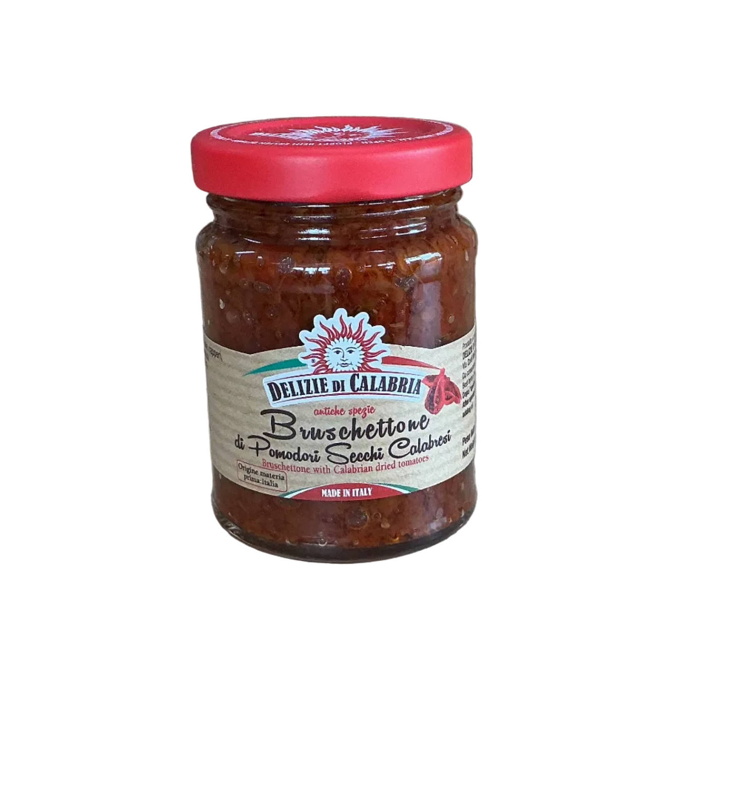 Delizie di Calabria Bruschettone di Carciofi- Pomodori secchi-Olive nere 90gr