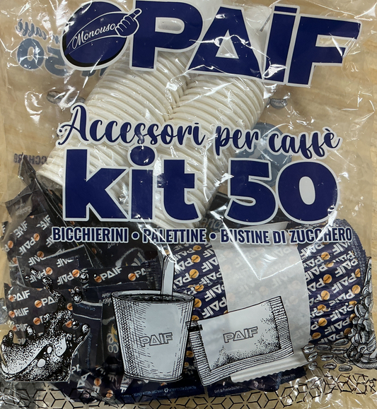 Accessoires per caffé 50pezzi