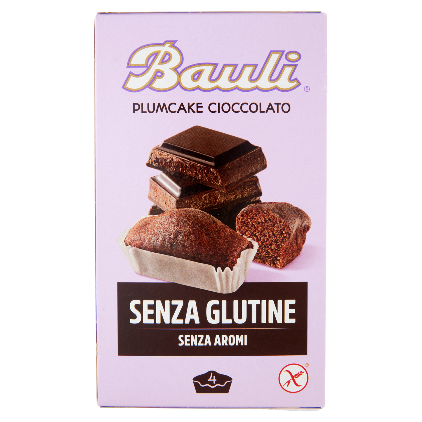 BAULI PLUMCAKE CIOCCOLATO Ohne Gluten