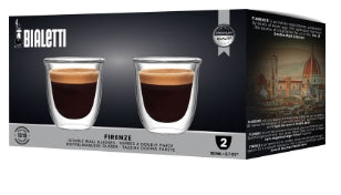 2er Set Gläser Firenze, doppelwandig, je 80 ml