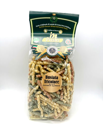 Sizilianische Pasta Verschiedene Variationen