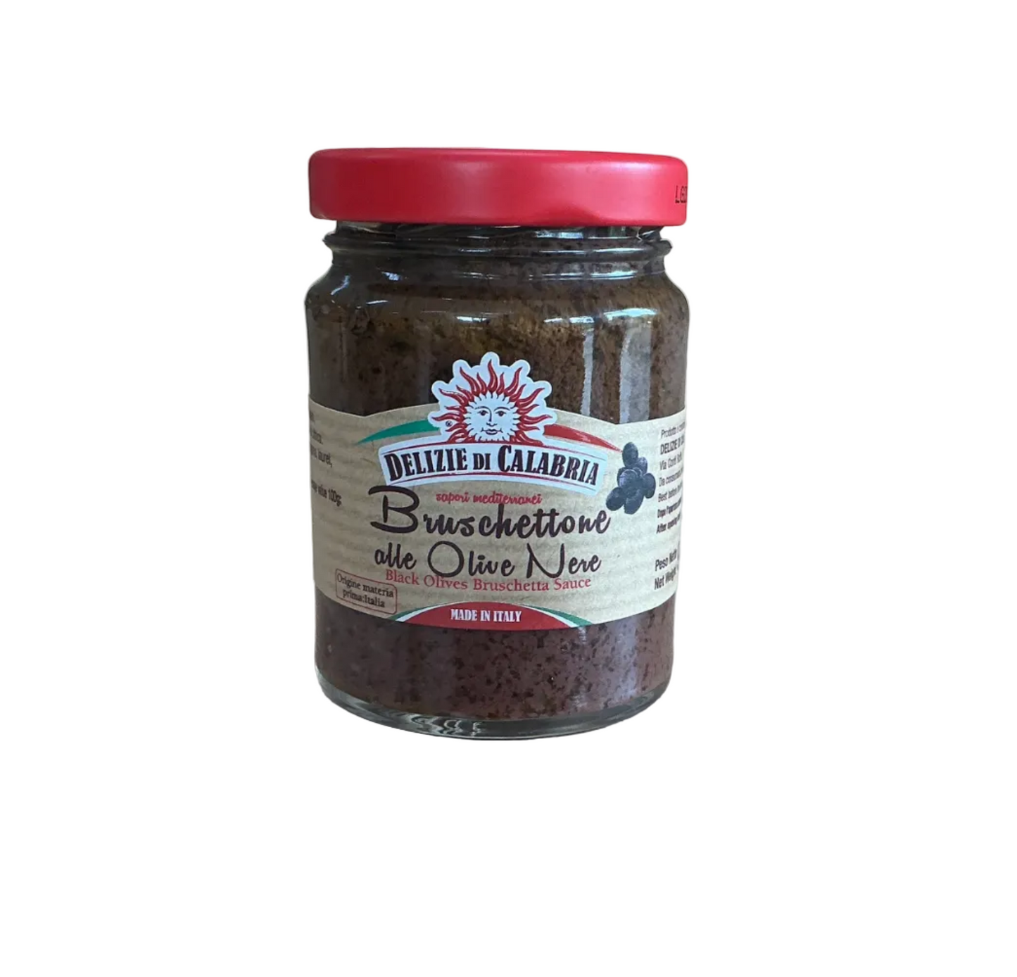 Delizie di Calabria Bruschettone di Carciofi- Pomodori secchi-Olive nere 90gr