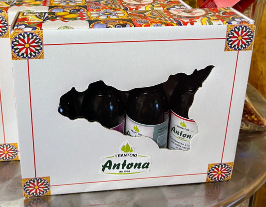 Aromatisiertes Olivenölspray Set Sicilia (4Stück)