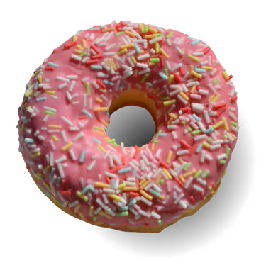 Donuts Glutenfrei und ohne Lacktose Erdbeer 2 mal 90 g