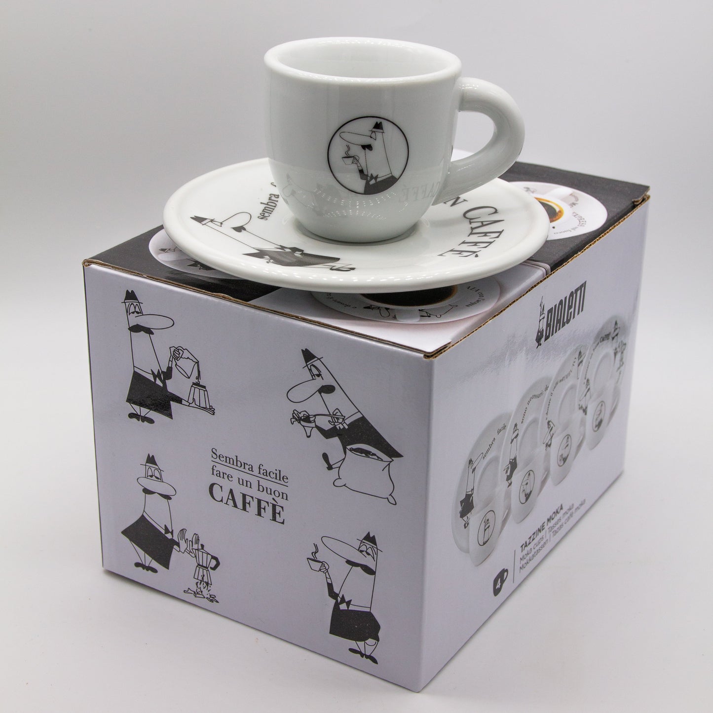 Esspresso Tasse Set 4 Carosello