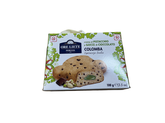 Ore Liete Colomba crema al pistacchio e Goccie di cioccolato