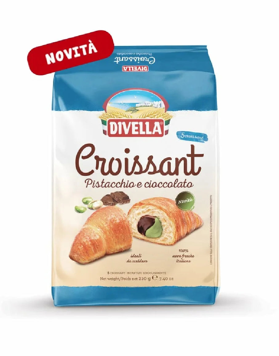 Divella Croissant Pistacchio e Chioccolato