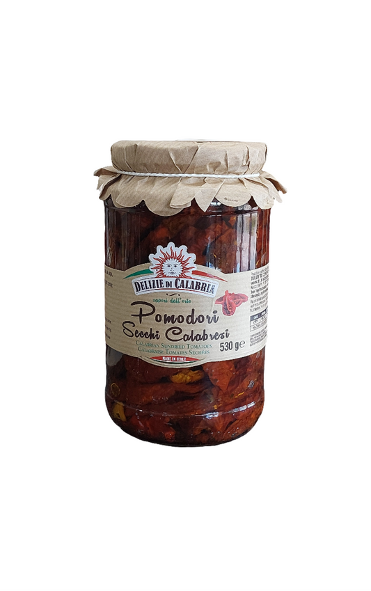 Pomodori Secchi Calabrese 530g – Delizie di Calabria (getrocknete Paprika aus Kalabrien)