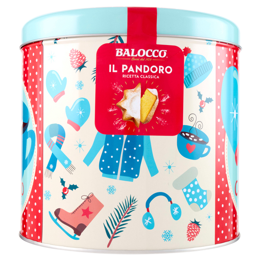 Balocco Panettone 750g confezione Natale in Latta