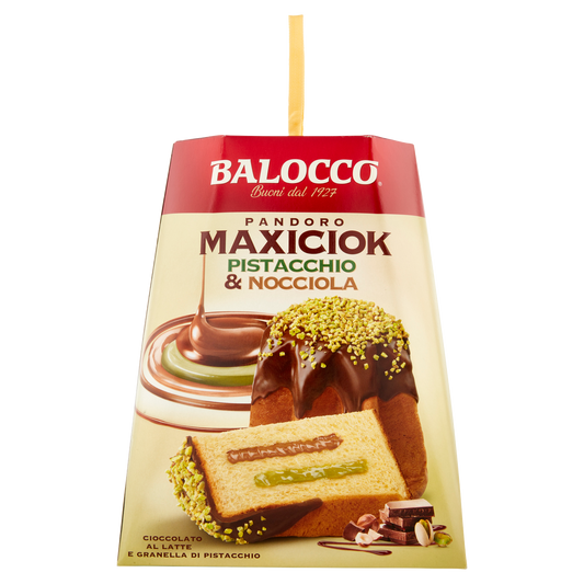 BALOCCO PANDORO PISTACCHIO NOCCIOLA 800 GR