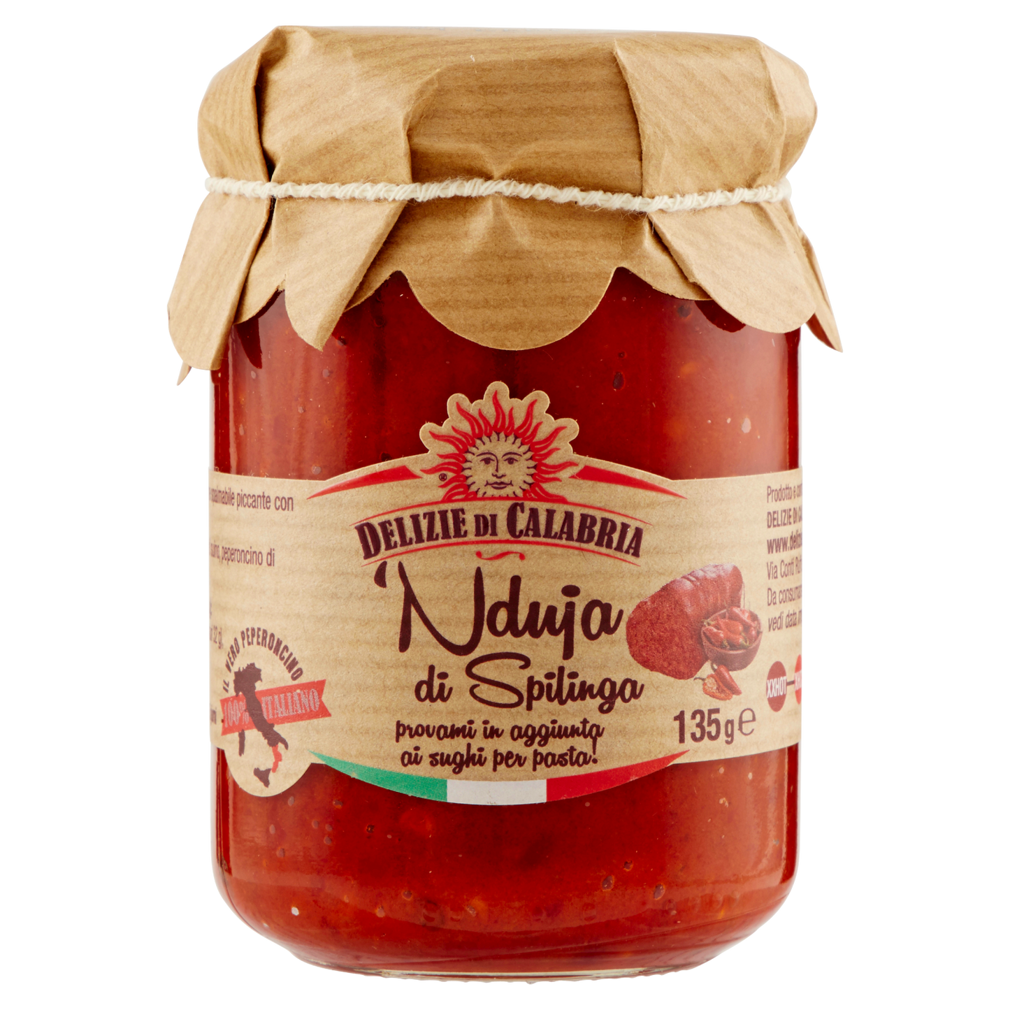 DELIZIE CALABRIA NDUJA DI SPILINGA 135 GR