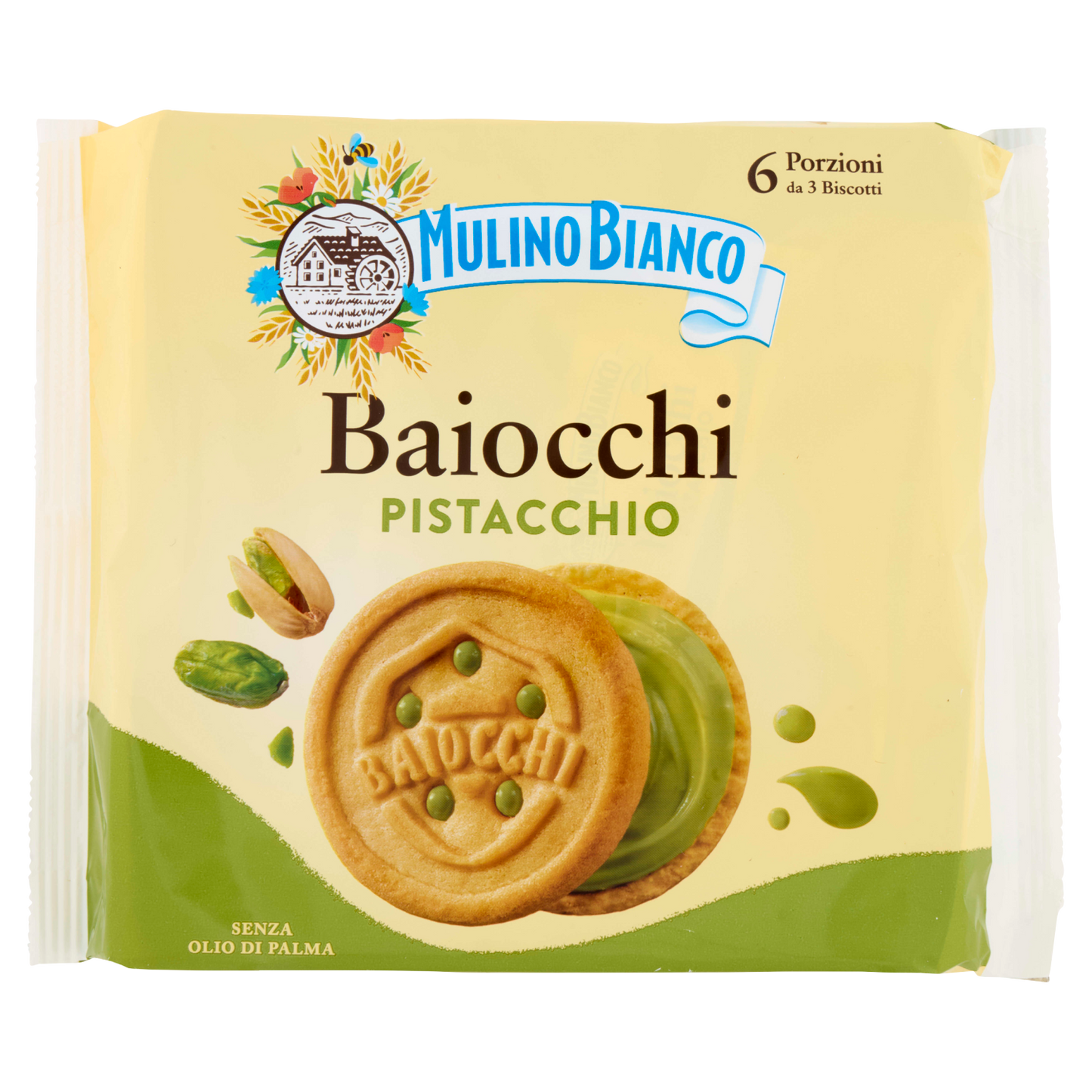 MULINO BIANCO BAIOCCHI AL PISTACCHIO 168 GR