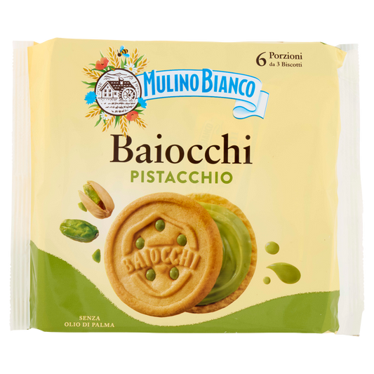 MULINO BIANCO BAIOCCHI AL PISTACCHIO 168 GR