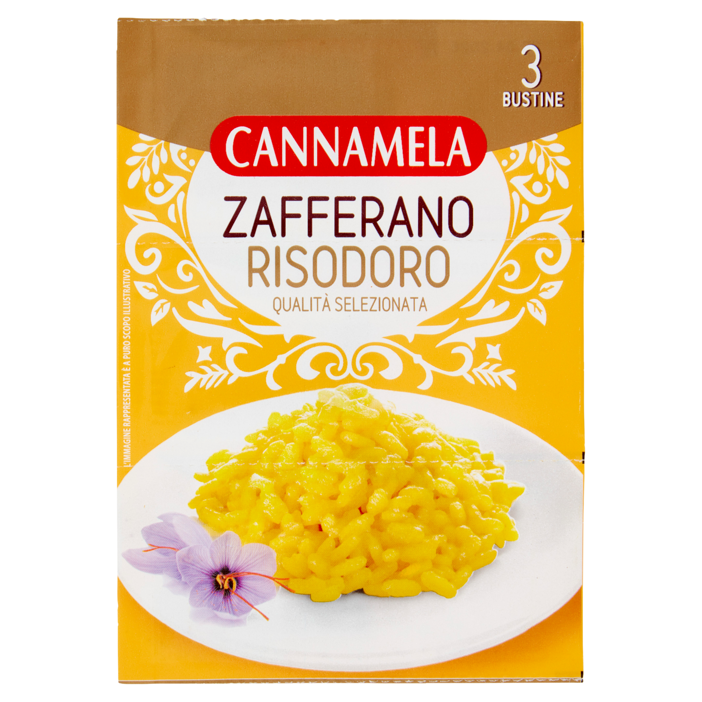 CANNAMELA RISODORO ZAFFERANO 0,1 GR X3