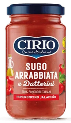 Cirio Sughi Amatriciana/ Basilico/Arrabbiata 190gr