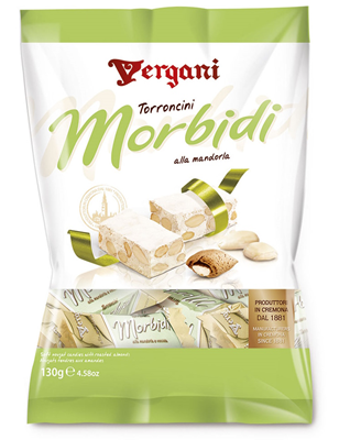 Vergani Torroncini Morbidi alla Mandorla – 130 g