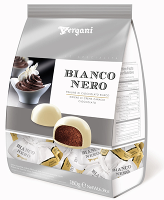 VERGANI PRALINE BIANCO NERO GR180