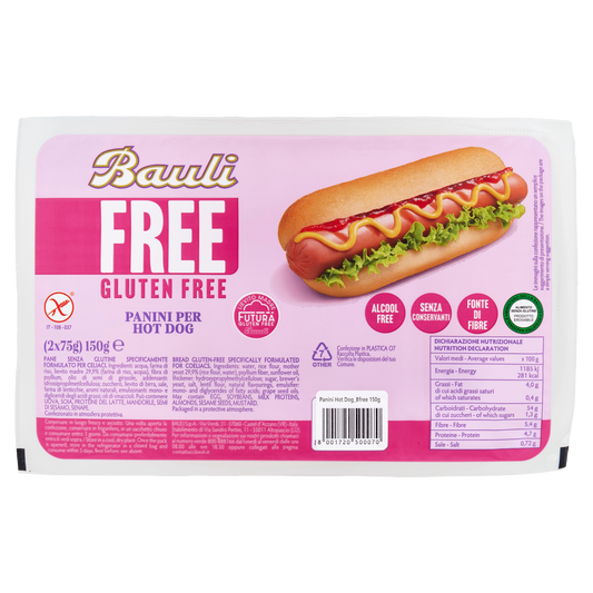 BAULI HOT DOG X2 SENZA GLUTINE 150 GR