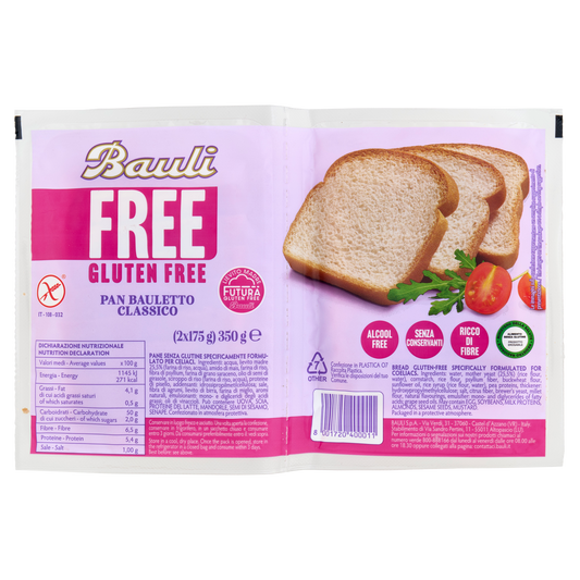 BAULI PAN BAULETTO SENZA GLUTINE 350 GR