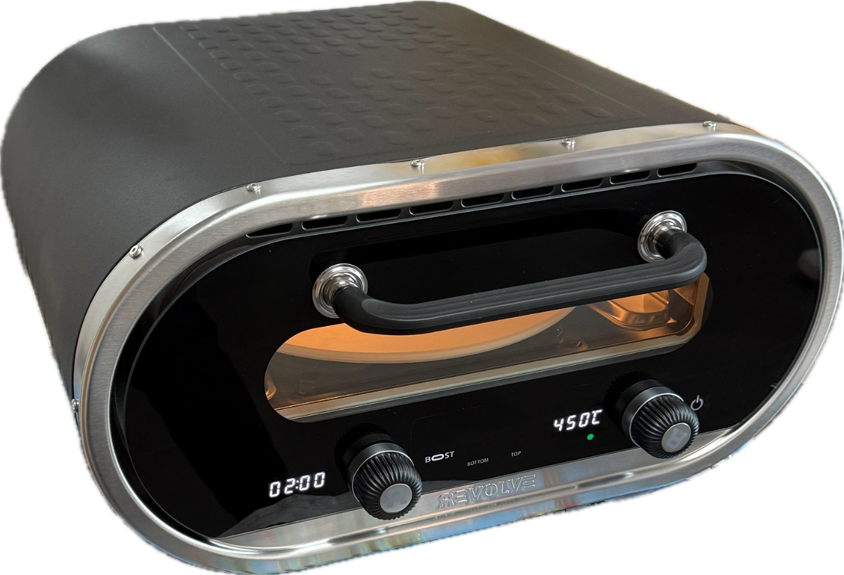 Evolve Smart Electric Pizza Oven Elektro Ofen Rotierend