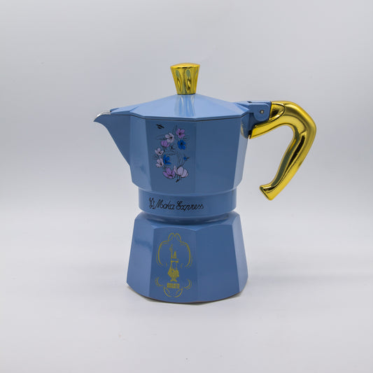 Bridgerton Espressokocher Moka Express 3 Tassen Bialetti