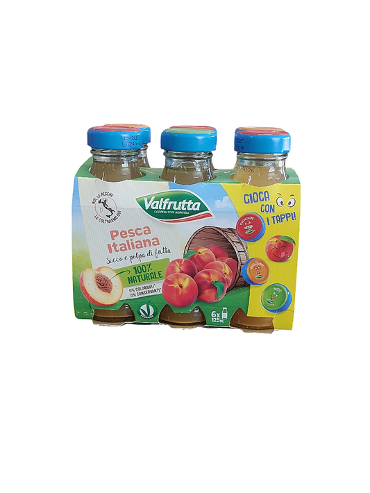 Valfrutta Pfirsichsaft 6x125ml