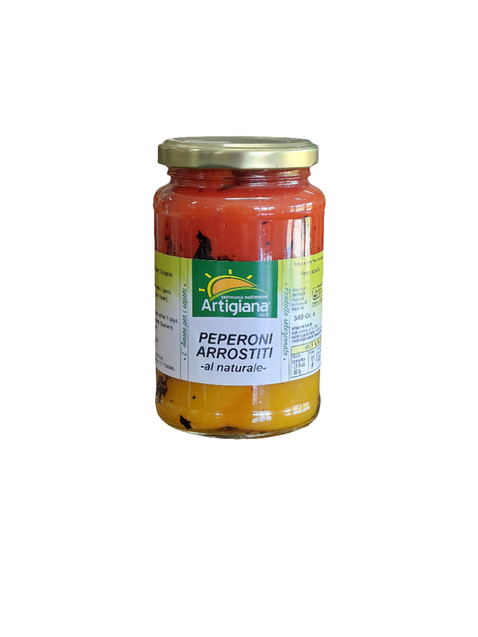 Artigiana geröstete Paprika 340g