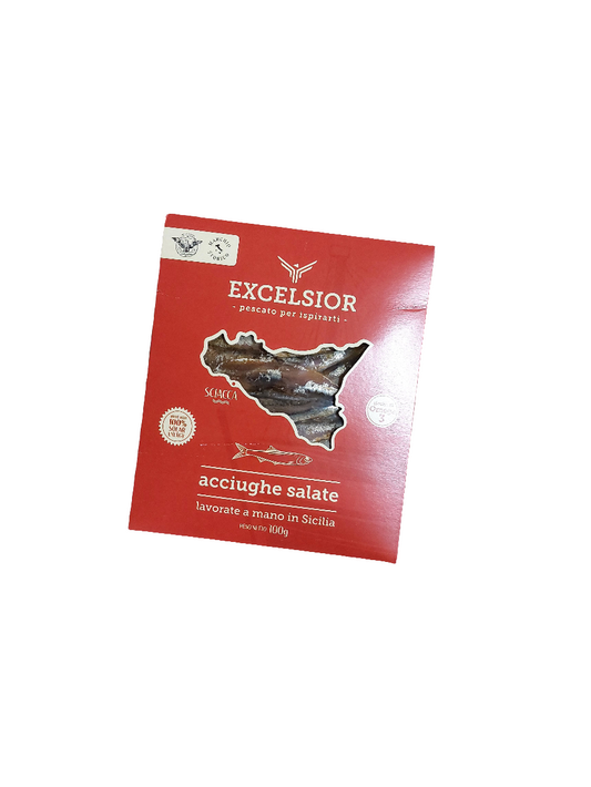 Gesalzene Sardellen Acchiughe 100 g
