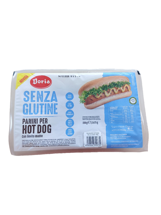 Glutenfreie Hot dogs 150 g
